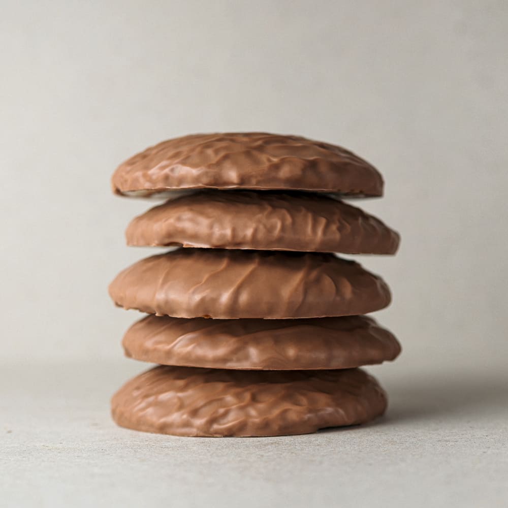 Elisenlebkuchen mit Vollmilchschokoladen Glasur Gollmann